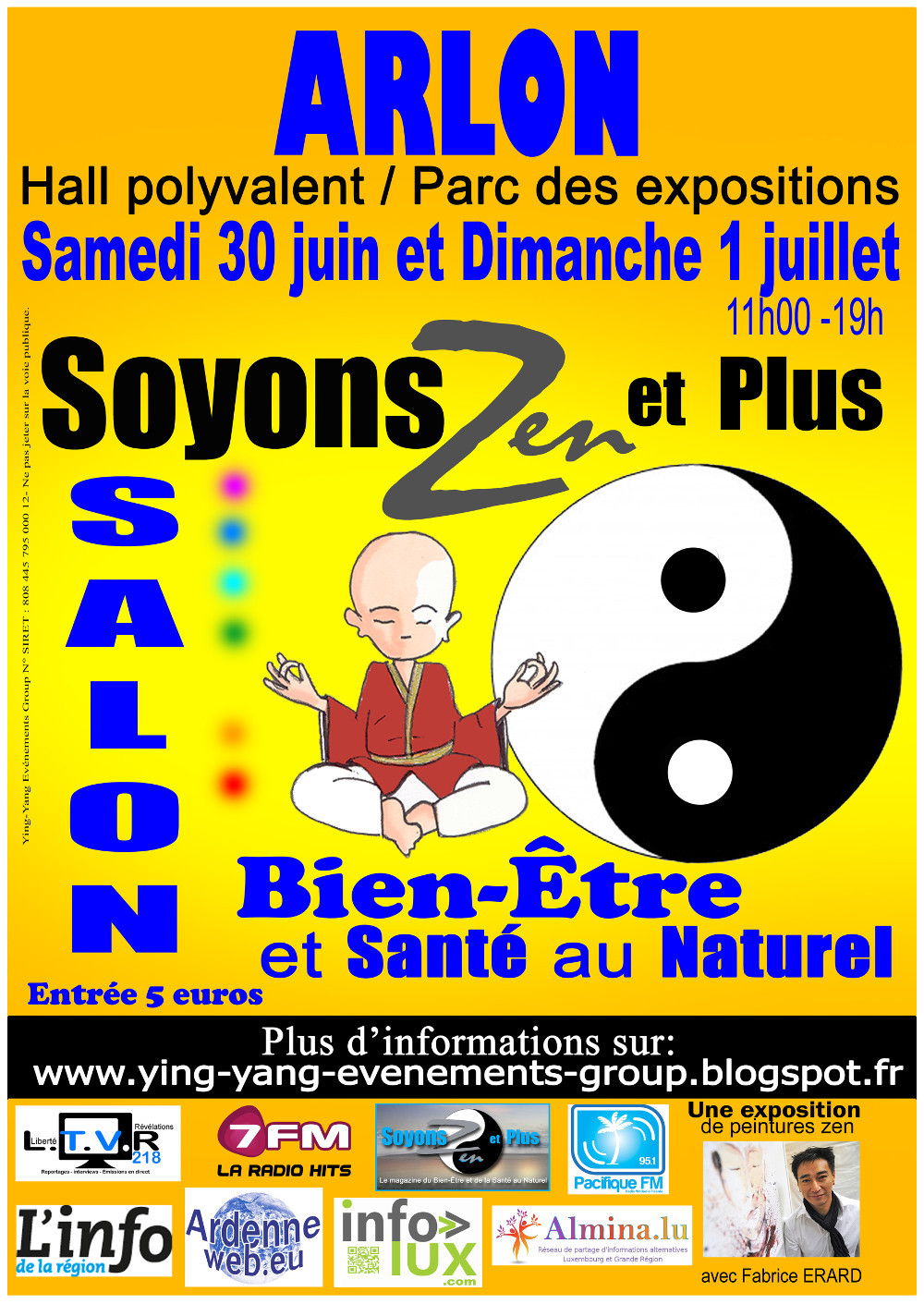 salon zen arlon 2018 affiche